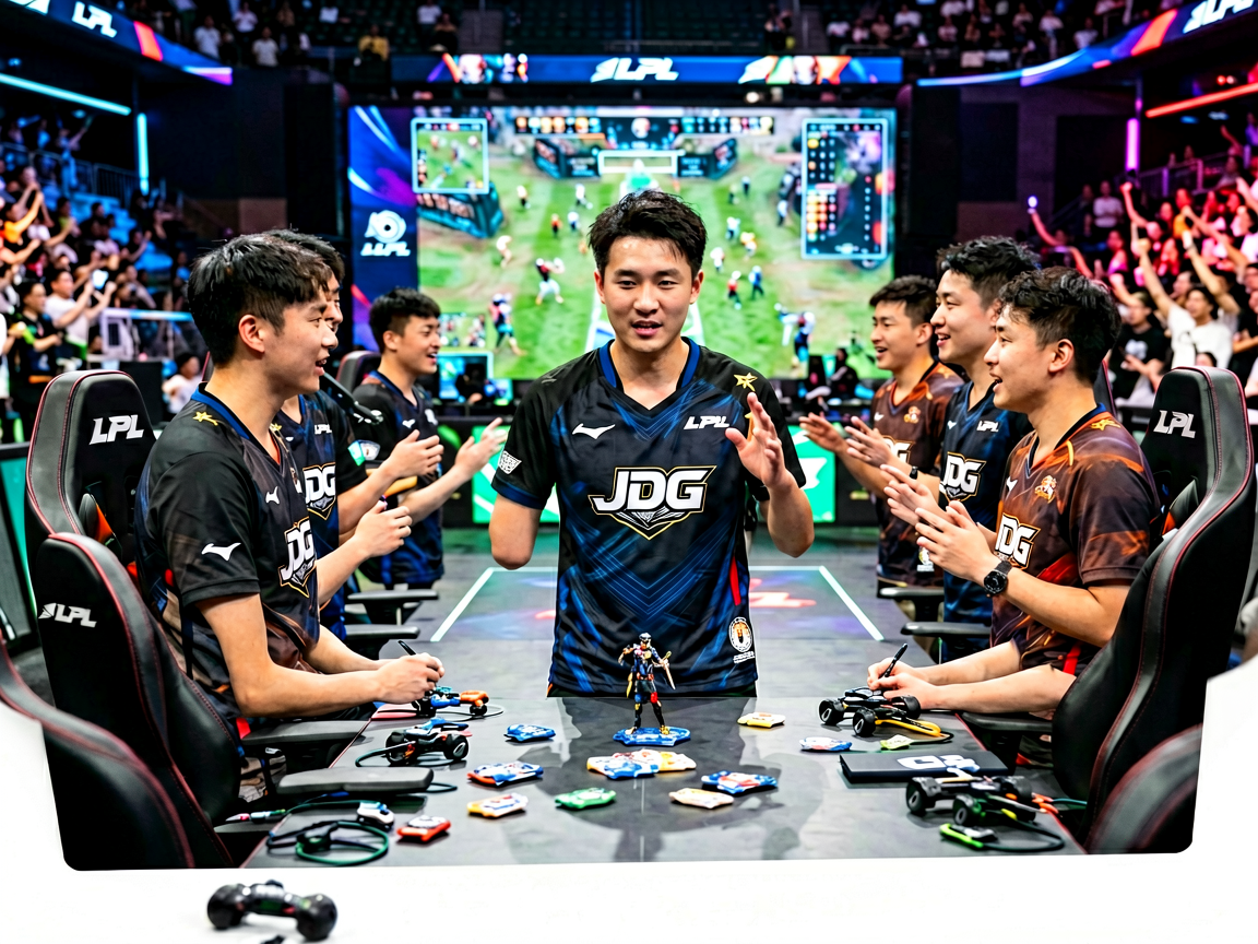 英雄联盟LPL赛事JDG对阵T1比赛现场